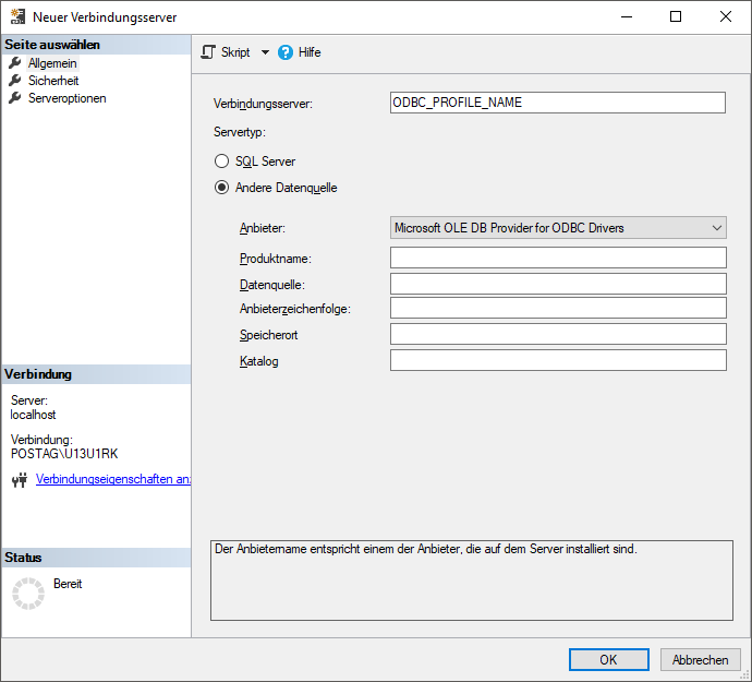 linked-server-setup